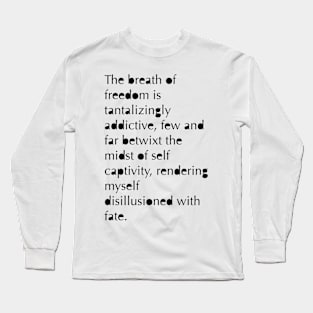 The Breath of Freedom Long Sleeve T-Shirt